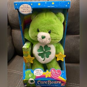 Vintage 2003 Talking Good Luck Care Bear